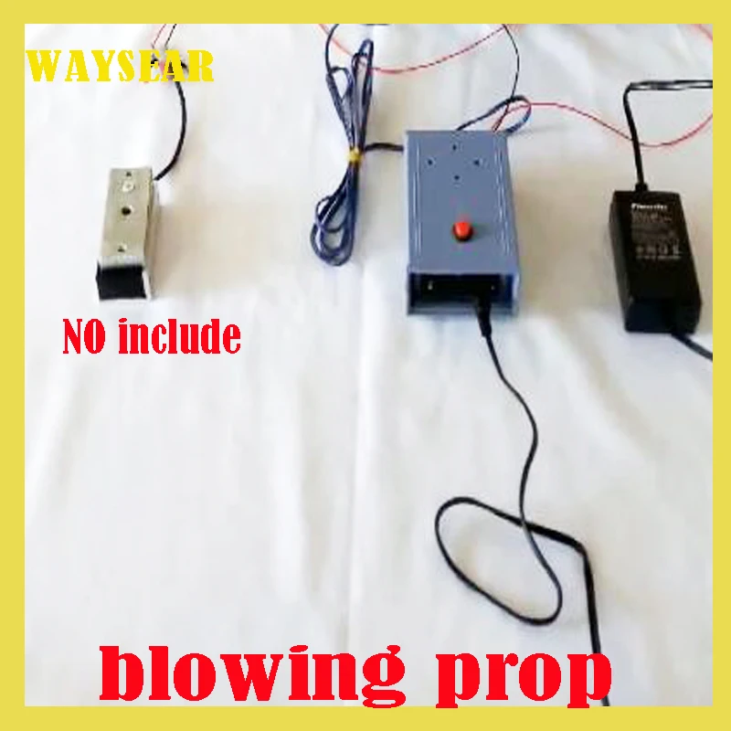 

Blowing prop blowing flowmeter sensor with audio Real life room escape props blowing prop blow air game props