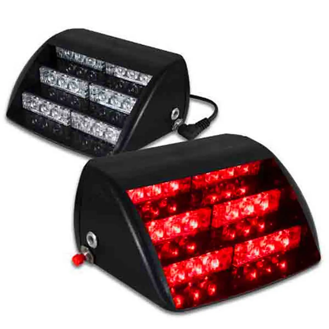 Vehicle Car Truck Red Lights 18PCS LED Strobe for Police Flashing