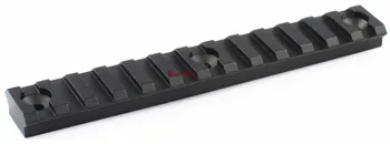 

Vector Optics 5 inch Low Profile Spare 13 Slot Picatinny Rail Section for .223 KeyMod Handguard Detachable Mounts