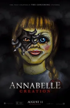 

Home Decor Annabelle Creation Supernatural-Silk Art Poster Wall Sicker Decoration Gift