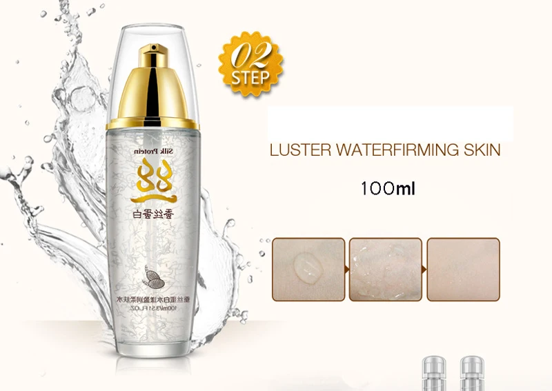 Proteína de Seda Cuidados com a Pele Bioaqua Conjunto Hidratação Profunda Ácido Hialurônico Líquido Anti Rugas Envelhecimento Colágeno Essência Creme 7 Pçs 8 Cheap Conjs.