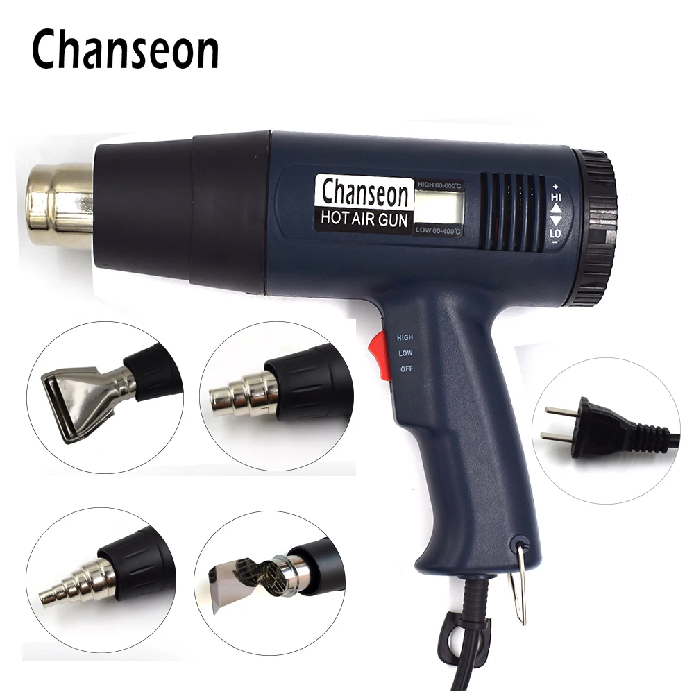 High Quality 1800W 110V Industrial Electric Hot Air Gun Thermoregulator