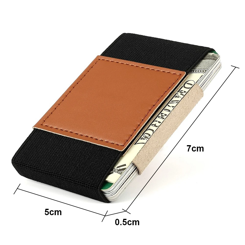 Мужской кошелек тонкий из натуральной кожи короткий|carteira fashion|short walletbusiness wallet |