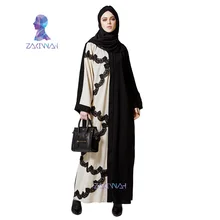 Nova moda Casual Mulheres lace Robe Musulmane Turco Abaya Vestido Dos Muçulmanos Vestes Árabes Abaya caftan(China)