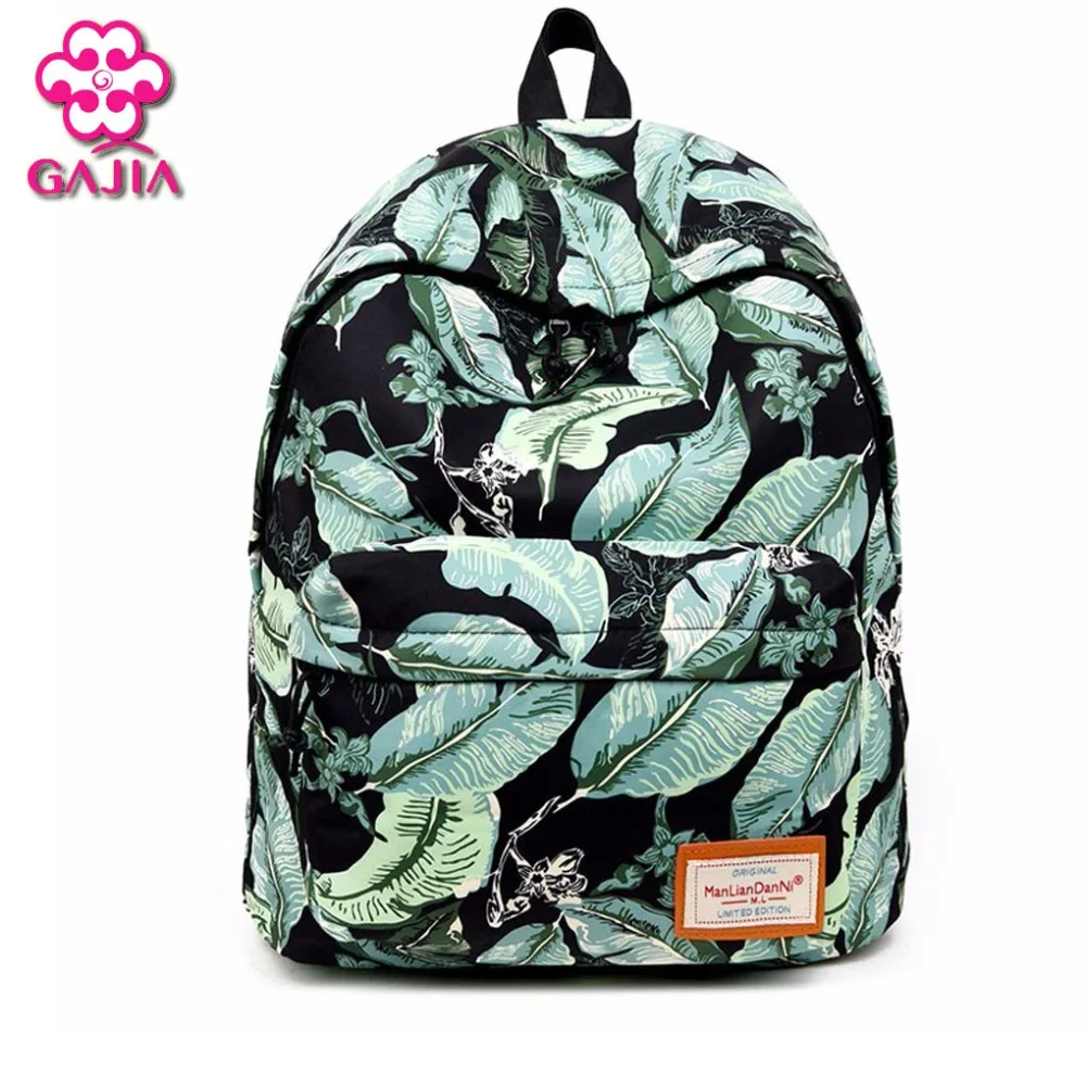 GAJIA Hot Selling School Bags For Teenagers Girls Printing Backpack