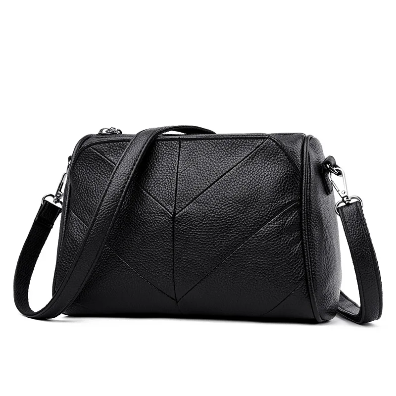 

2019 Summer Soft Leather Crossbody Bags for Women Handbags Luxury Shoulder Messenger Bag PU Leather Laides Hand Bags
