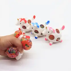 Новые творческие весь вентиляции маленькая игрушка единорог винограда мяч сжимая декомпрессии скучно вентиляции декомпрессии мяч