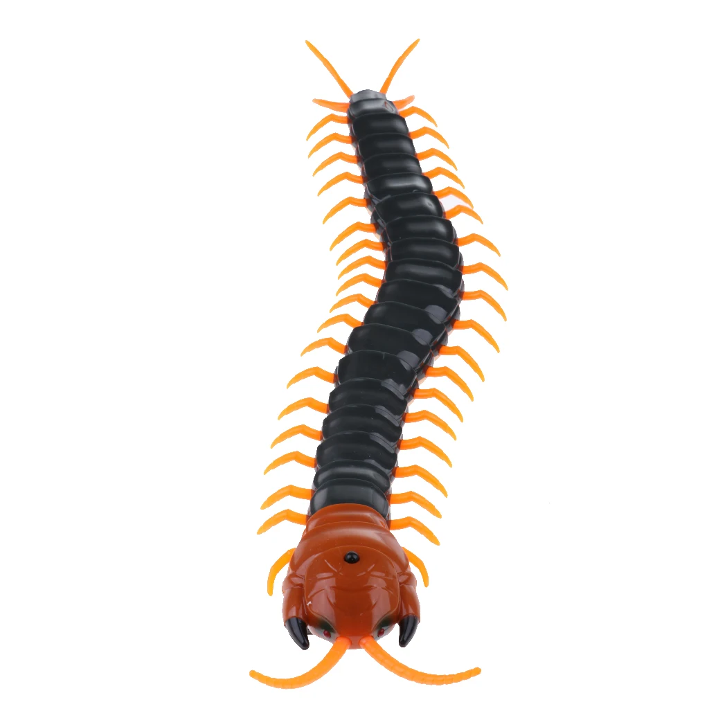 Infrared RC Remote Control Animal Centipede Scolopendra Creepy-crawly Prank Funny Kids Toys Gift