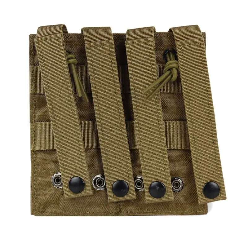 Открытый Молл двойной открытый Охота Тактический M4/M16 Журнал Airsoft Военная Шестерни сумка для пейнтбола мешок новых