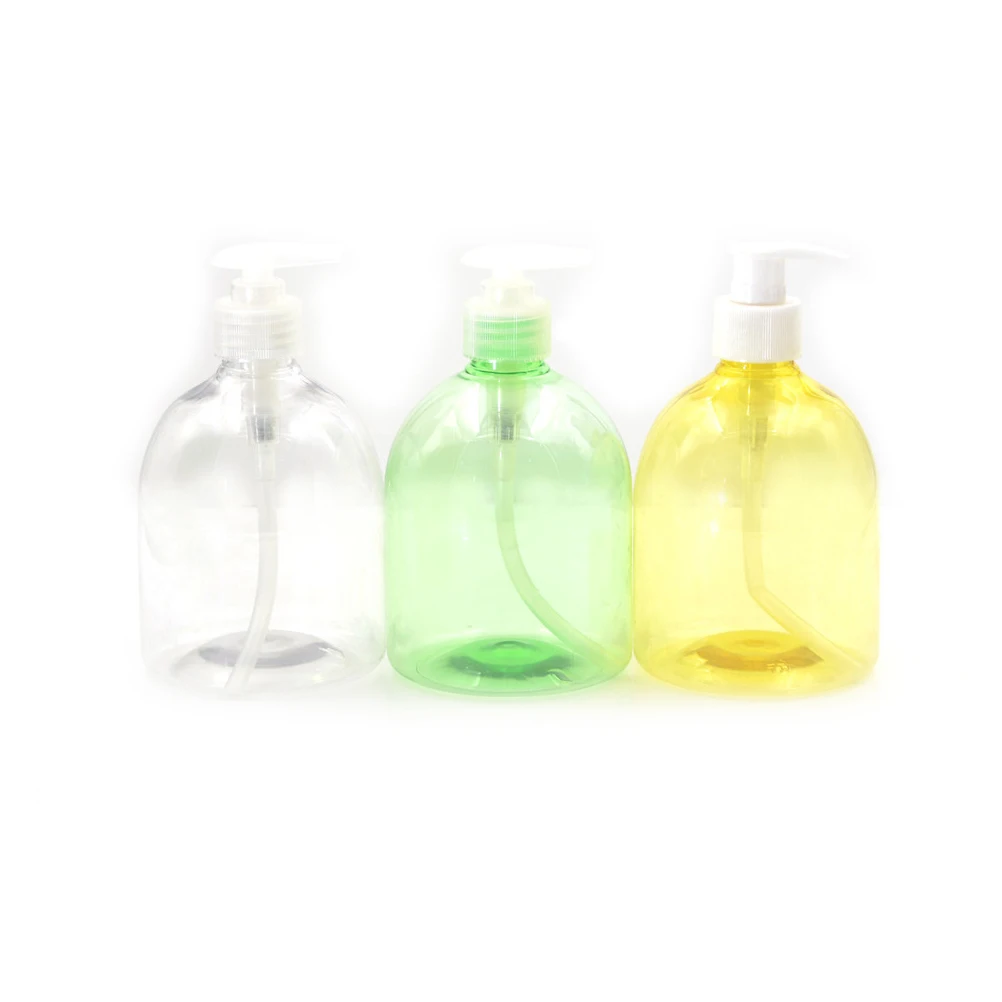 

500ML Plastic Bathroom Liquid Soap Foam Dispenser Bottle Hand Pump Shampoo Lotion Containers Cleanser Empty Bottles