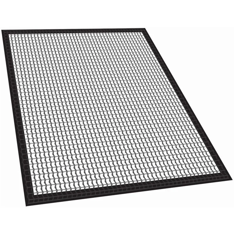 40*30CM Non Stick Heat Resistance BBQ Grill Mesh Mats Use on Gas