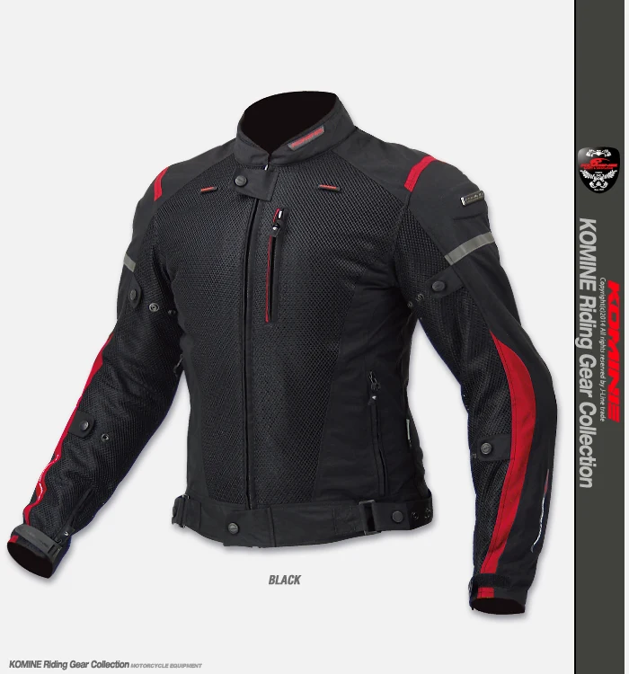 

KOMINE JK069 motorcycle summer breathable mesh anti-fall riding jacket clothing