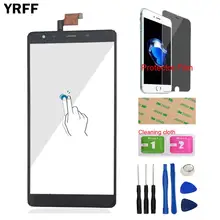 YRFF 6,0 ''телефон для Leagoo Shark 1 передний сенсорный экран Сенсорное стекло дигитайзер панель объектив сенсор инструмент Защитная Пленка Клей