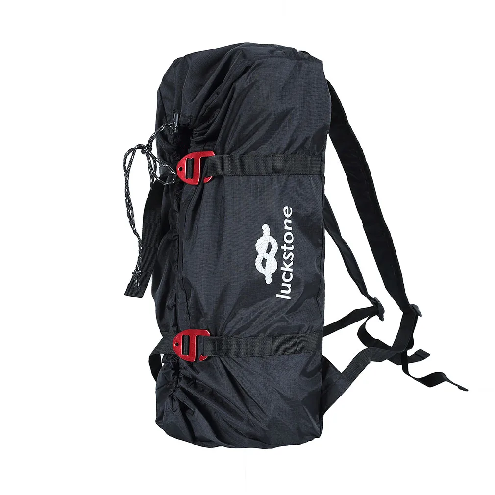 Cabo de Transporte Portátil à Prova Escalada Corda Bolsa Caminhadas Mochila Ombro Dobrável Dwaterproof Água Chão Esteira 10 Acessórios para escalada