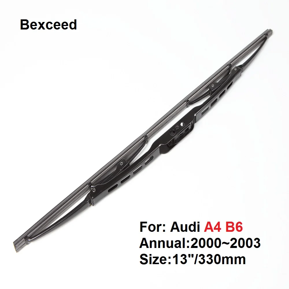 

For Audi A4 B6 (Only Blade)Bexceed of Car Winshield Windscreen Rear Wiper Blade 1 pc -13"/330mm 2000 2001 2002 2003