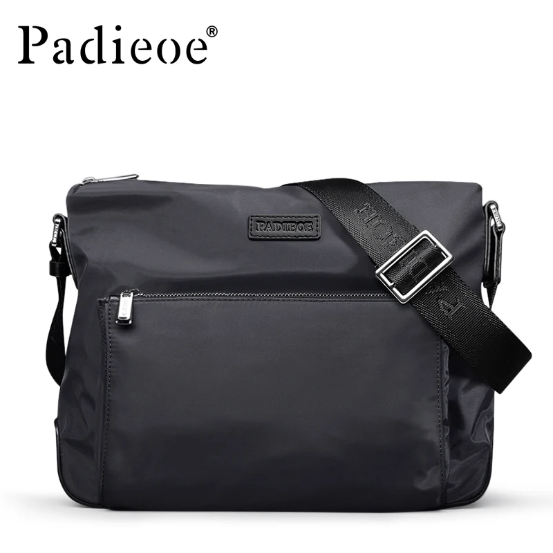 Padieoe 2017 New Arrival Durable Nylon Shoulder Bag For Men Casual Waterproof Crossbody Bags High Quality Messenger Bag Handbags