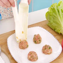 DIY домашний удобный аппарат для приготовления фрикаделек полезный Pattie Meatball Fish Ball Burger набор кухонных принадлежностей