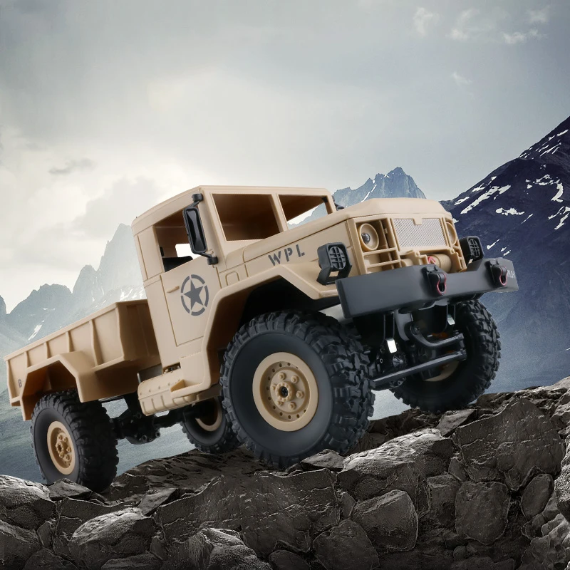 Nashan 1:16 RC грузовик WPL Гусеничный автомобиль 6WD 2 4 г мини внедорожный пульт