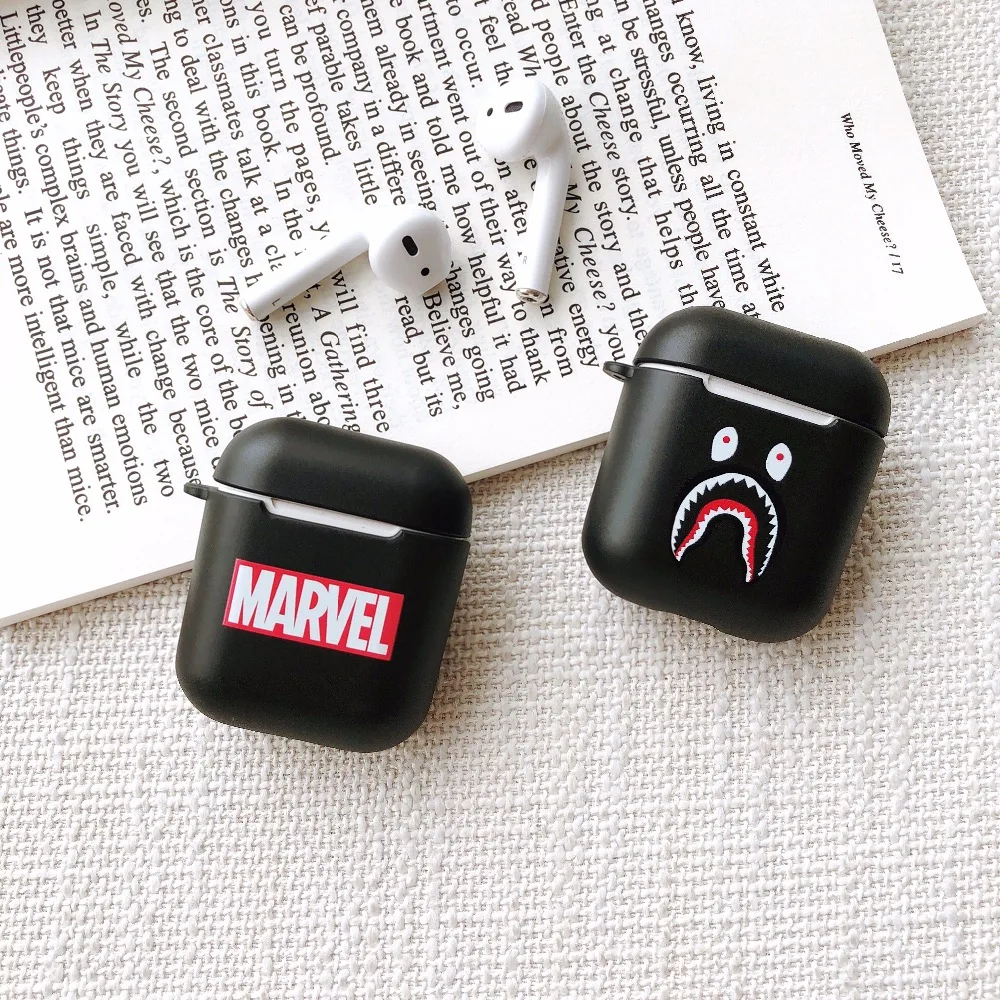 Kaws OW off BB sport brand jordon Soft Case for AirPods Wireless Earphone Charging Box Cover Bag for Apple AirPods 2 Protective Kaws OW off BB sport brand jordon Soft Case for AirPods Wireless Earphone Charging Box Cover Bag for Apple AirPods 2 Protective