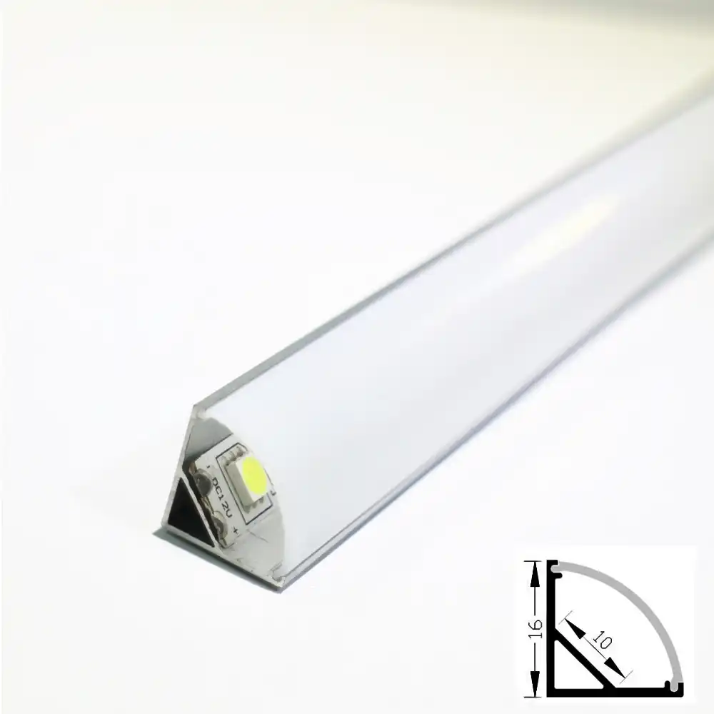 8 adet icin 1m led serit aluminyum profil 10mm 12mm pcb 5050 5630 led serit konut aluminyum kanal kapakli uc kapagi ve klipler led strip aluminium profile aluminum channelled strip aluminium aliexpress