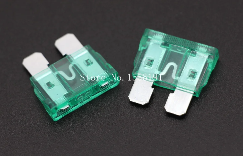 

10PCS 30A Medium size Auto fuse, Automotive Fuses Blade,The fuse Insurance insert The insurance of xenon lamp piece Lights Fuse