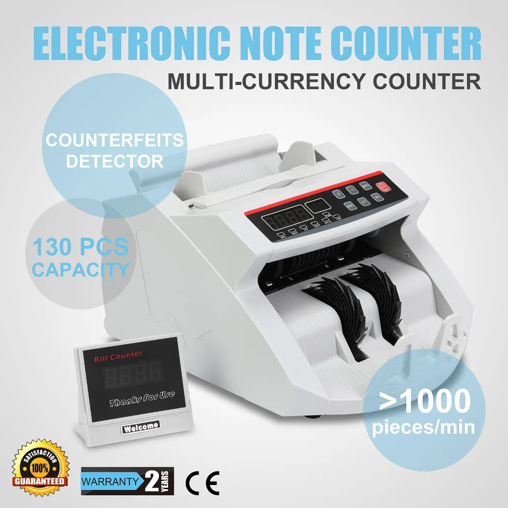 Счетчик денег многофункциональная Счетная машина банковское оборудование LD-5300