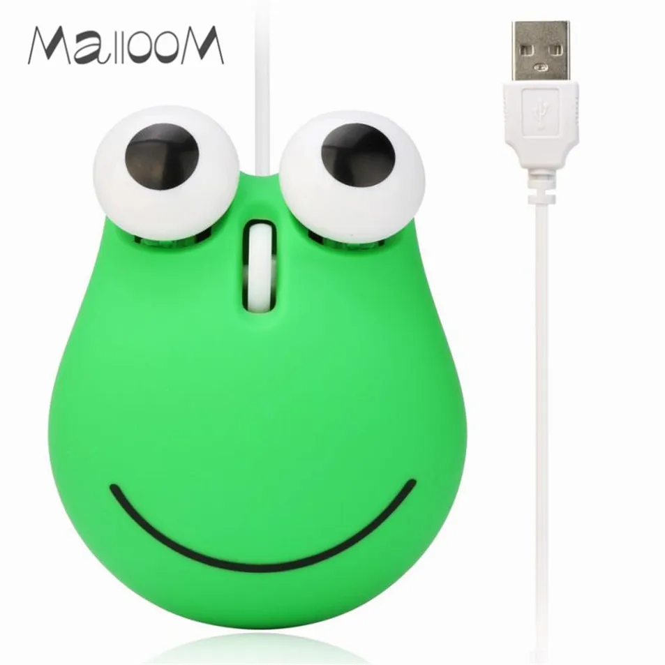 Malloom 1200 dpi Проводные оптические Игры мышь милые животные мыши USB мышь геймер для ПК ноутбук мышь дропшиппинг