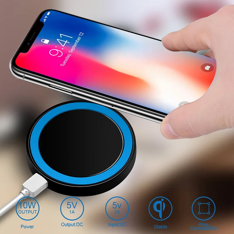 Для Umidigi Z2 Pro/LeTV One Max Qi Беспроводной Зарядное устройство для Oukitel WP1/U23 зарядного