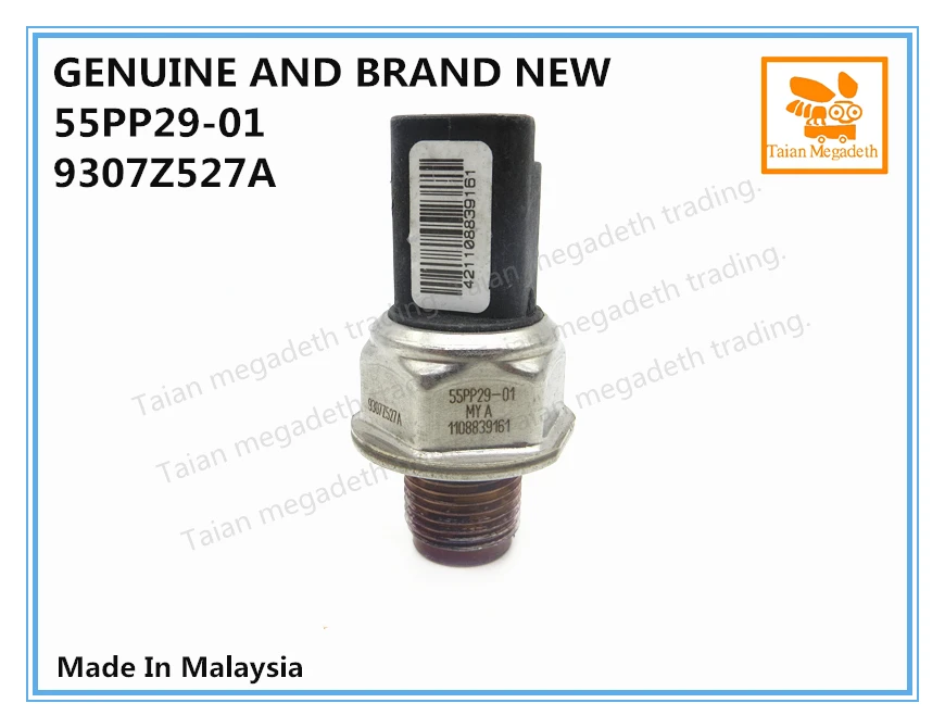 

GENUINE AND BRAND NEW DIESEL FUEL COMMON RAIL HIGH PRESSURE SENSOR 55PP29-01, 9307Z527A