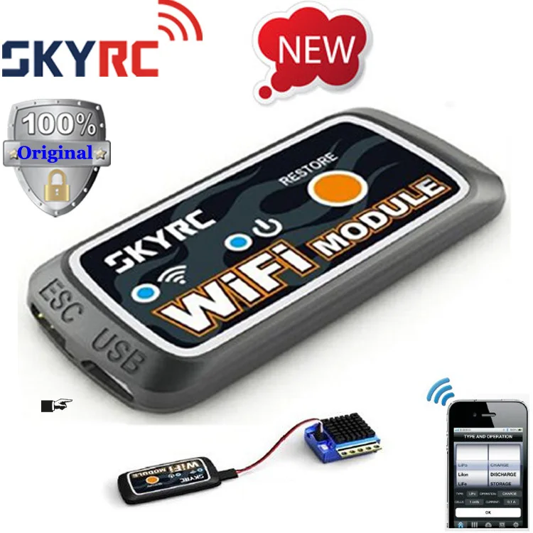 SKYRC WiFi Module Original For Imax B6 Mini B6AC V2 Professional Balance Charger Discharger rc helicopter drone charger control
