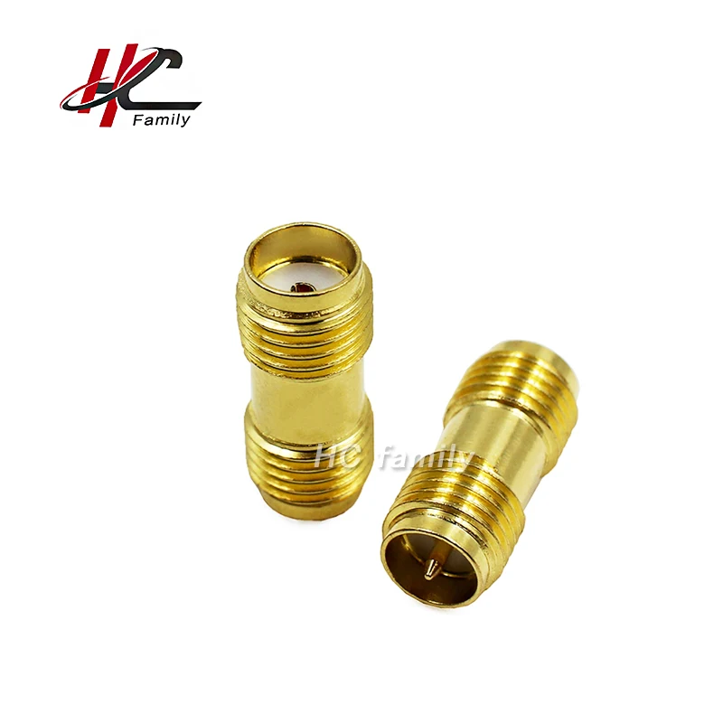 

1pc RP SMA Female Jack to SMA Female Jack RF Coax Adapter convertor Straight