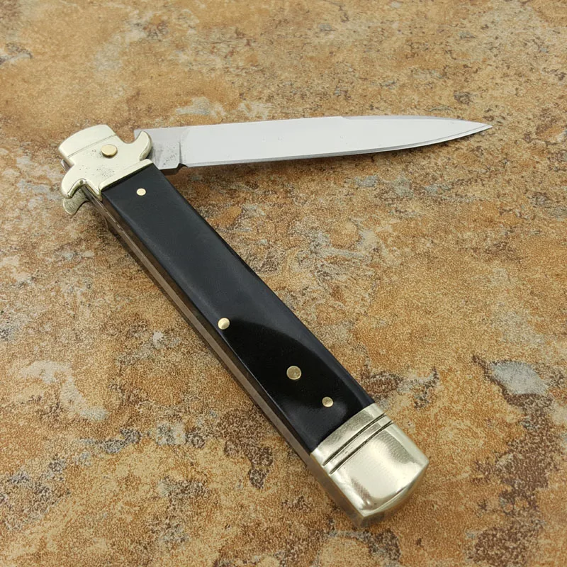 FBIQQ " дюймов акрил ручка итальянский Крестный отец стилет 440C ...