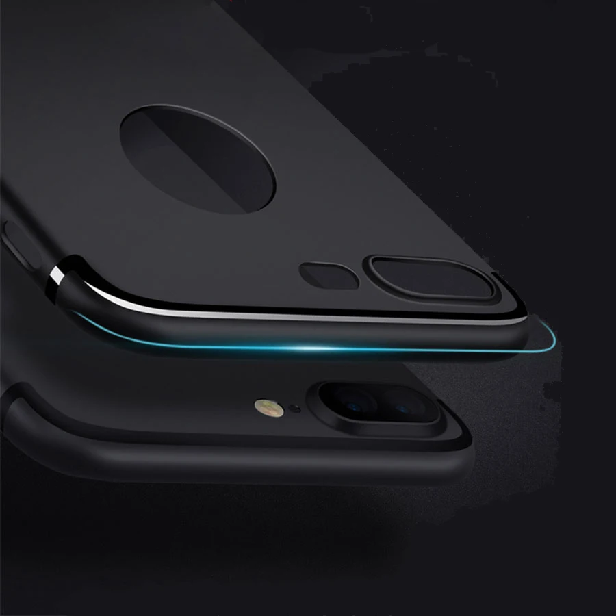 Роскошные матовые Мягкие силиконовые чехлы для задней панели iPhone X чехол 6 6s Plus 5