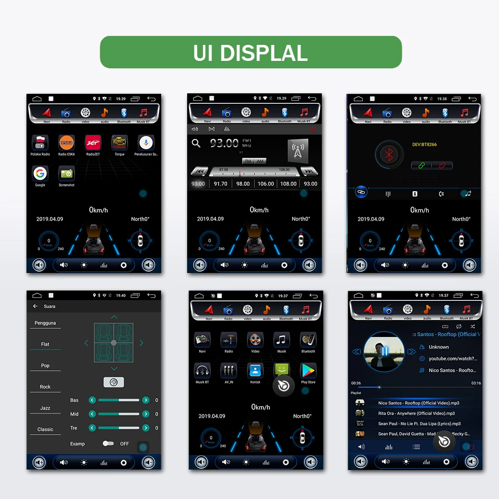 Sale Bonroad Android 6.0 Car Multimedia Player  For Opel Vauxhall Holden ASTRA J 2010 -2013 Radio Player Navigation Audio Player 2