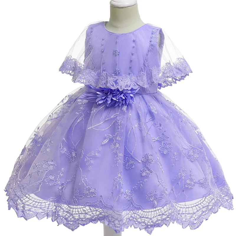 

3-10 Year Children Clothing New Brand Floral Girl Dress Infant Kids Baby Girl Party Wear Dresses Girl Tutu Birthday Outfits