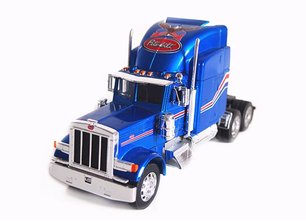 1 32 Welly font b Peterbilt b font 379 Semi Tractor Trailer font b Truck b