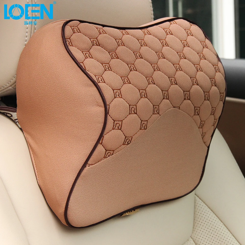LOEN подушка для сиденья 1 шт. универсальная подушка для стула из пены с памятью для шеи подголовник для отдыха для Toyota hyundai Chevrolet 0