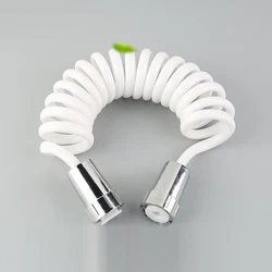 Telescopic Anti-Pressure Shower Spring Tube Toilet Cleaning Bidet Hose 1.5M/1.8M/2M/3M