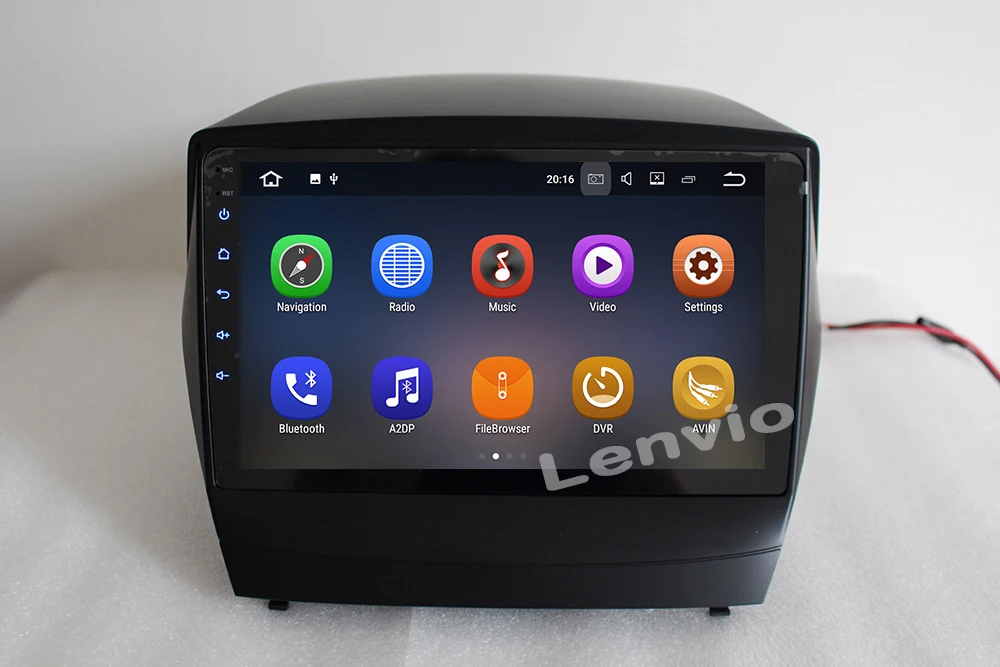 Lenvio 2G ram Android 7,1 автомобильный DVD gps навигационный плеер для hyundai IX35 IX 35 2009-2012 2013 четырехъядерный радио wifi ips