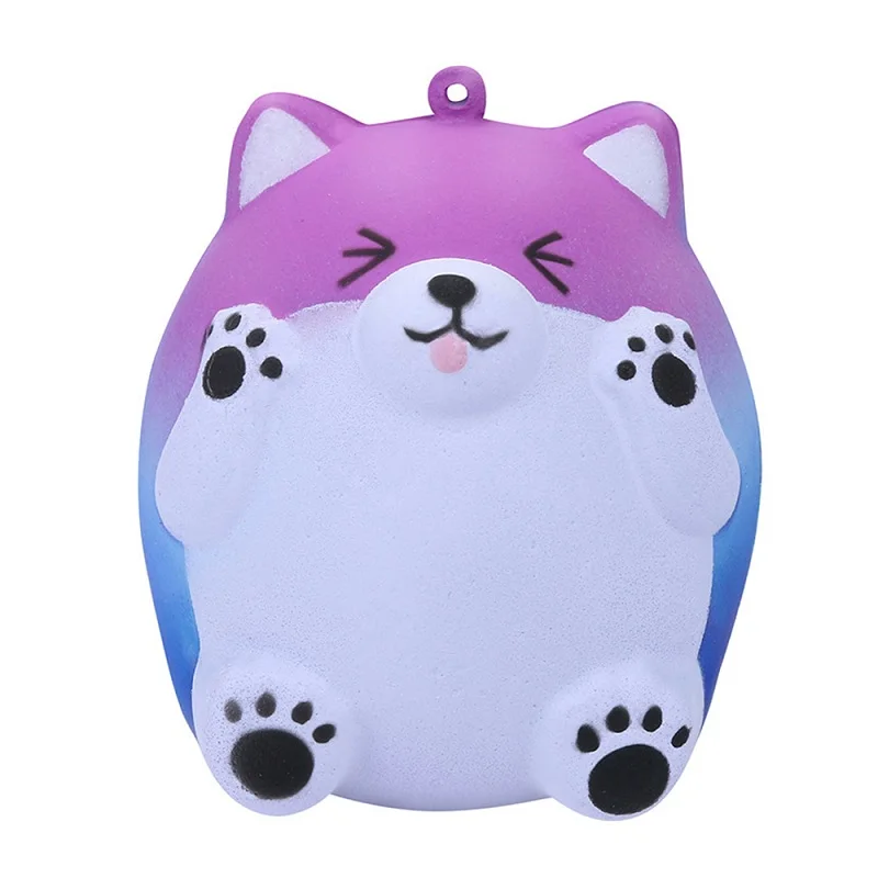 10x8x7 CM Kawaii Smile Bear Squeeze Toys медленный рост крем ароматизированные мягкие игрушки для снятия стресса сквиши антистресс детские игрушки 10*8*7 см - Цвет: 10x8x7 CM