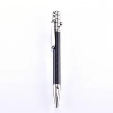 Нержавеющая сталь Болт ручка с углеволокном тела тактическая ручка сломанное окно EDC Мульти инструменты