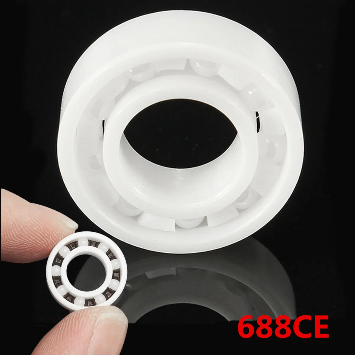 

8x16x5mm ZrO2 688CE Full Ceramic Bearing Zirconia Oxide for Fidget Hand Spinner Hardware Shafts