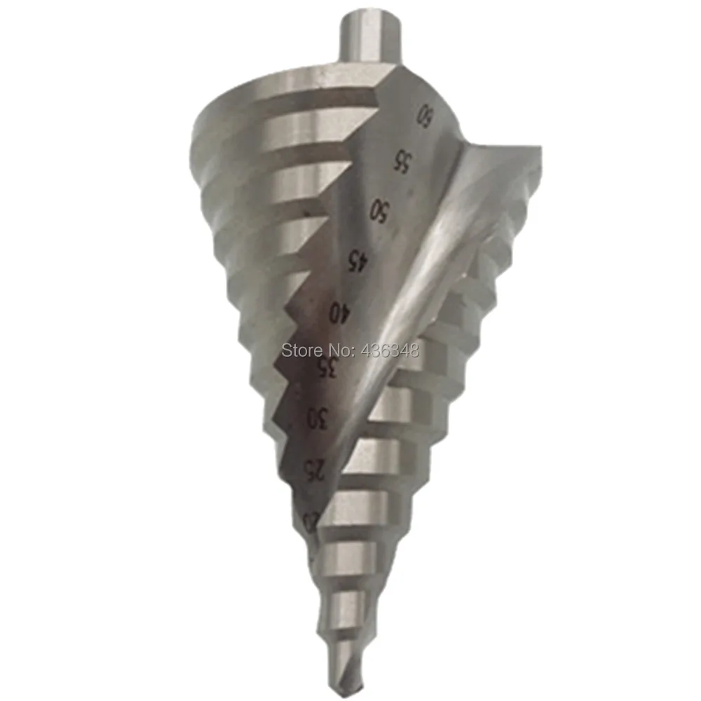 6 60mm Spiral Groove Step Drill Bit Reamer Reaming Drilling Hole Cut