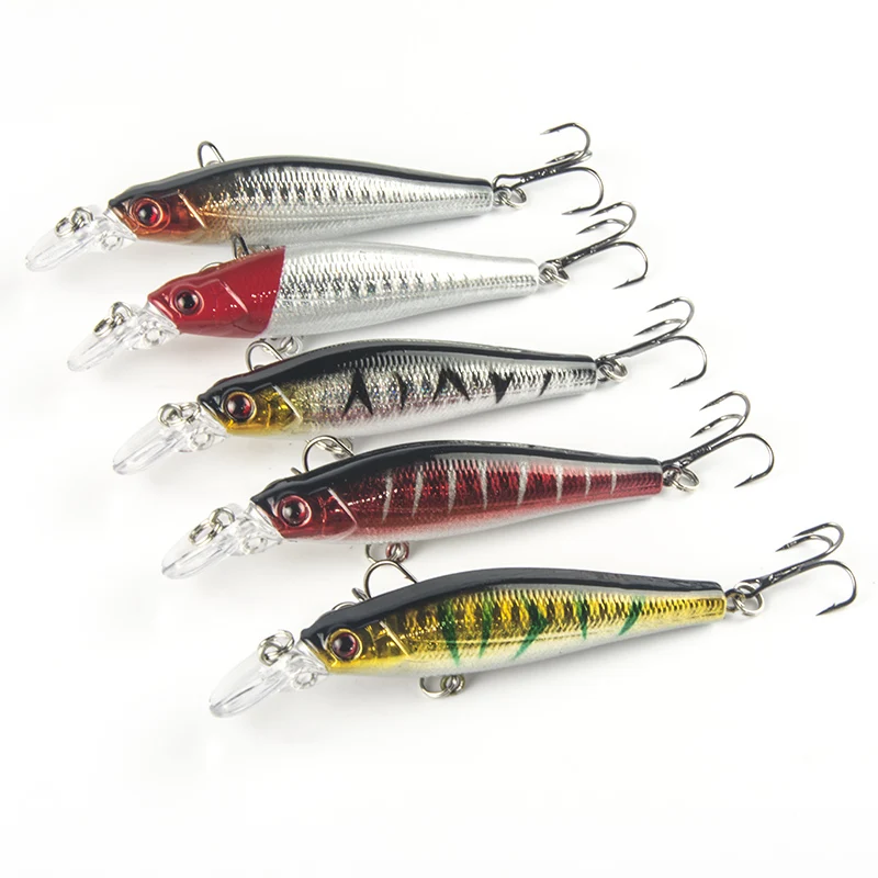 Fly font b Fishing b font Lifelike Minnow Lure Medium Diver Tight Wobble Slow font b