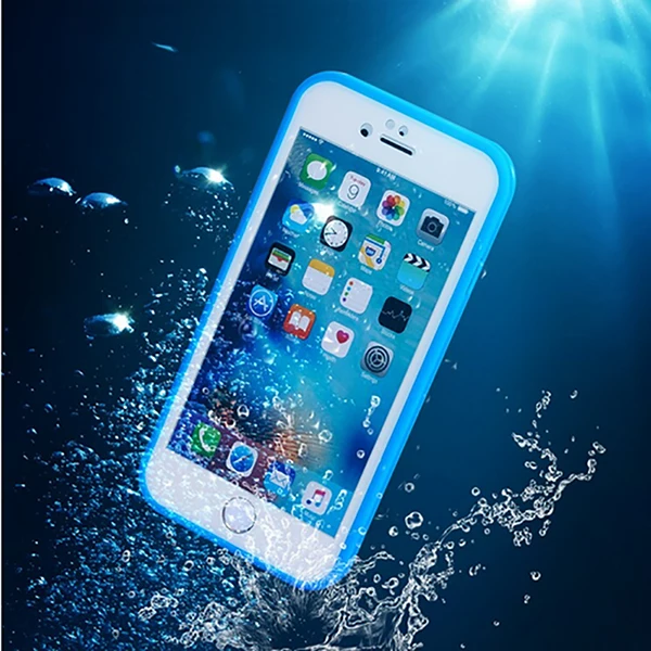Luxury 360 Degree Soft Silicone Waterproof Cases for iPhone 5 5s 6 6s Plus Underwater Swimming Diving Bag iphone 7 |