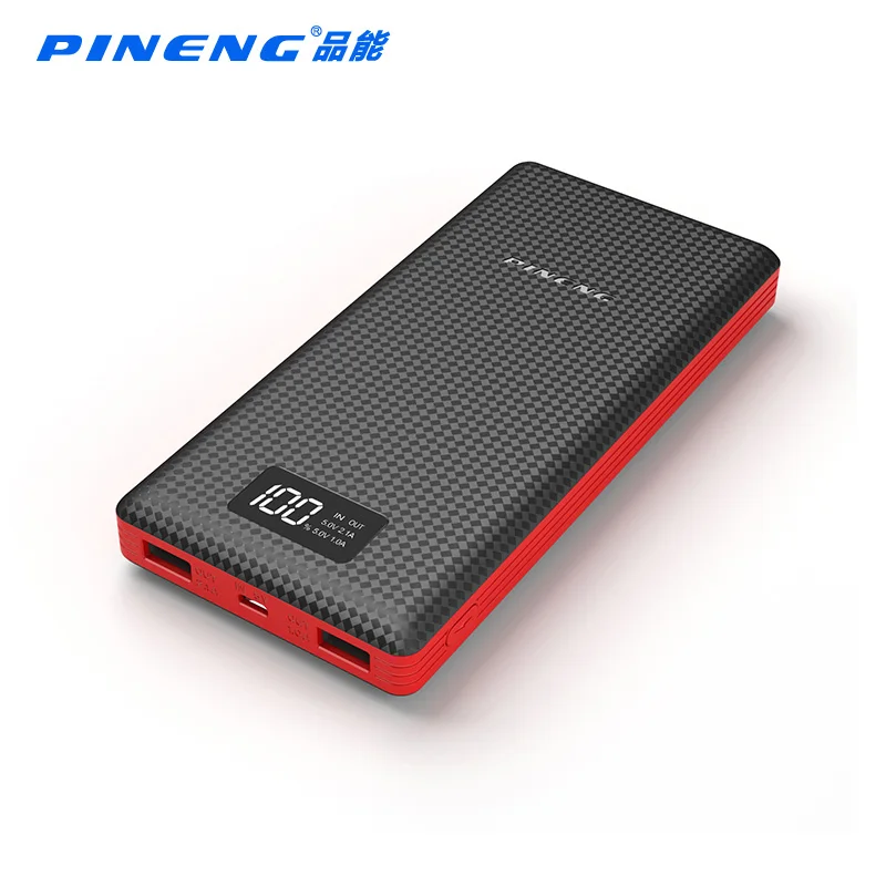 bilder für PINENG Energienbank 20000 mAh Tragbare Externe Akku Backup-ladegerät LCD Dual USB Power für iPhone iPad Xiaomi Samsung bilder für PINENG Energienbank 20000 mAh Tragbare Externe Akku Backup-ladegerät LCD Dual USB Power für iPhone iPad Xiaomi Samsung