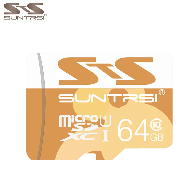 Купить Suntrsi реального Ёмкость карты памяти 64 GB Micro Sd карта 32 GB Class10 Microsd высокоскоростная карта для телефонов MP3 карты памяти