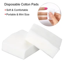 Одноразовые жидкость для снятия лака Ватные диски салфетки татуировки макияж чистого хлопка салфетки ногтей поставок хлопок Полотенца