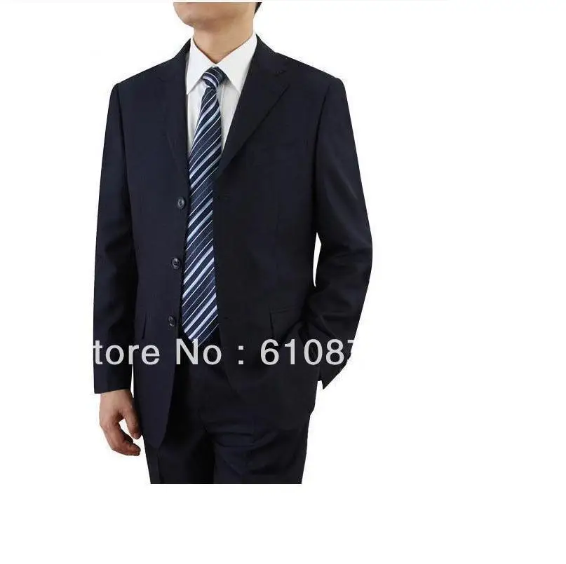 Men Plus Size Spring Solid Blazer Slim Three Button Pop Suit Male Autumn Oversized Full Sleeve Slim Suit Top + Pants Man Suits