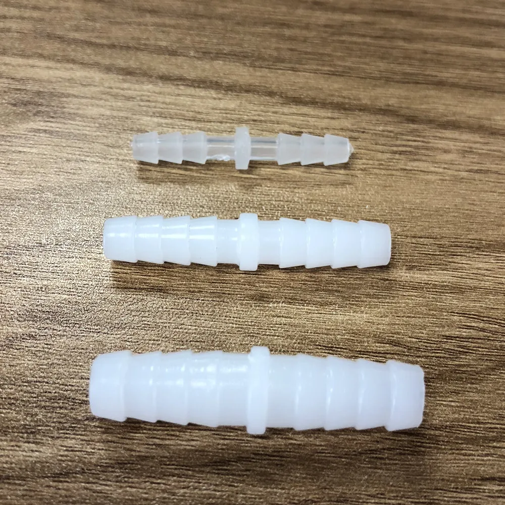 

5pcs straight plastic joint adapter hose connection water pipe joint 4mm 6mm 8mm